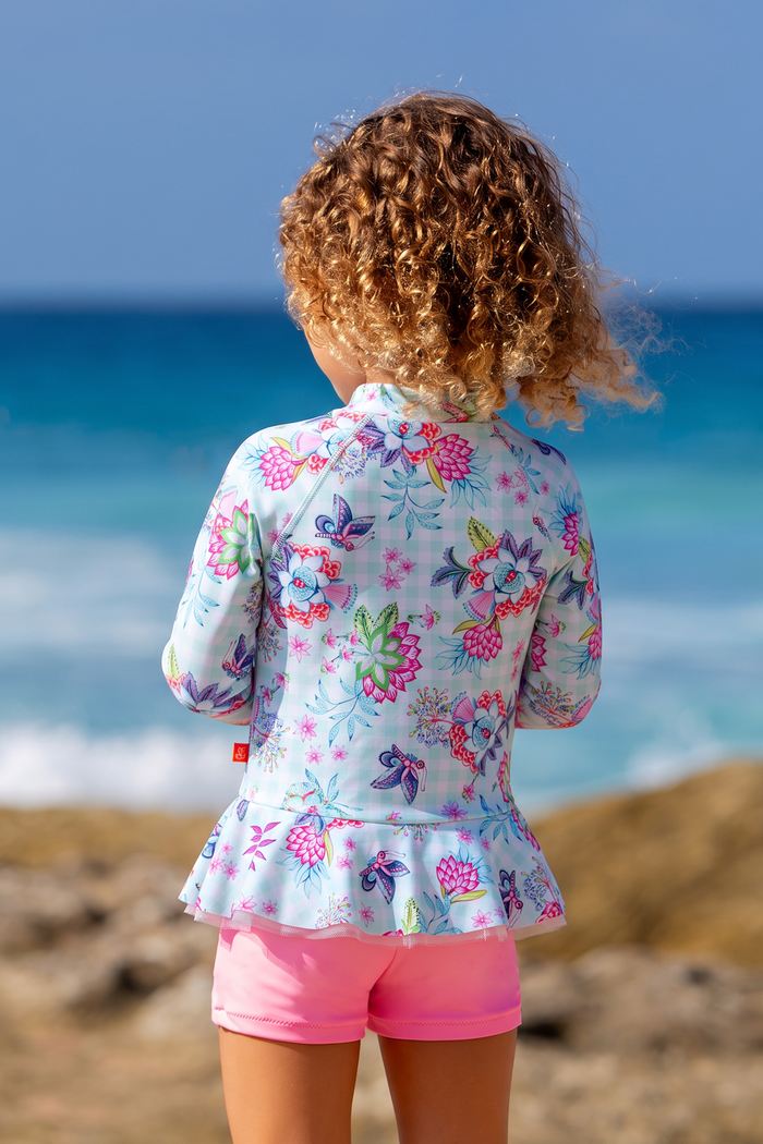 Salty Ink Little Miss Playsuit - Miss Minty