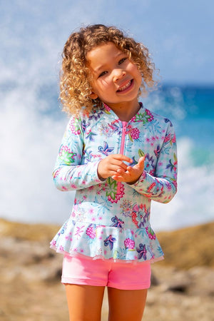 Salty Ink Little Miss Playsuit - Miss Minty