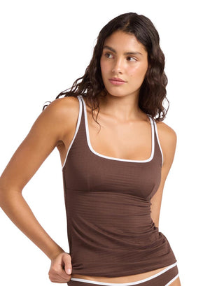 Seafolly Square Neck Tankini - Beach Bound