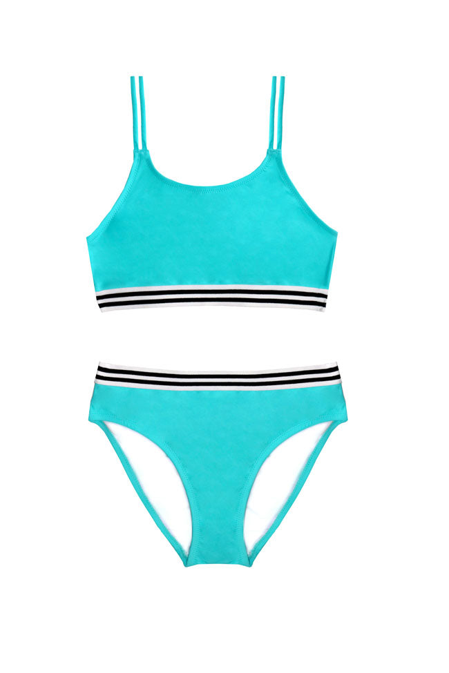 Salty Ink Girls Bikini Set - Salty Plains