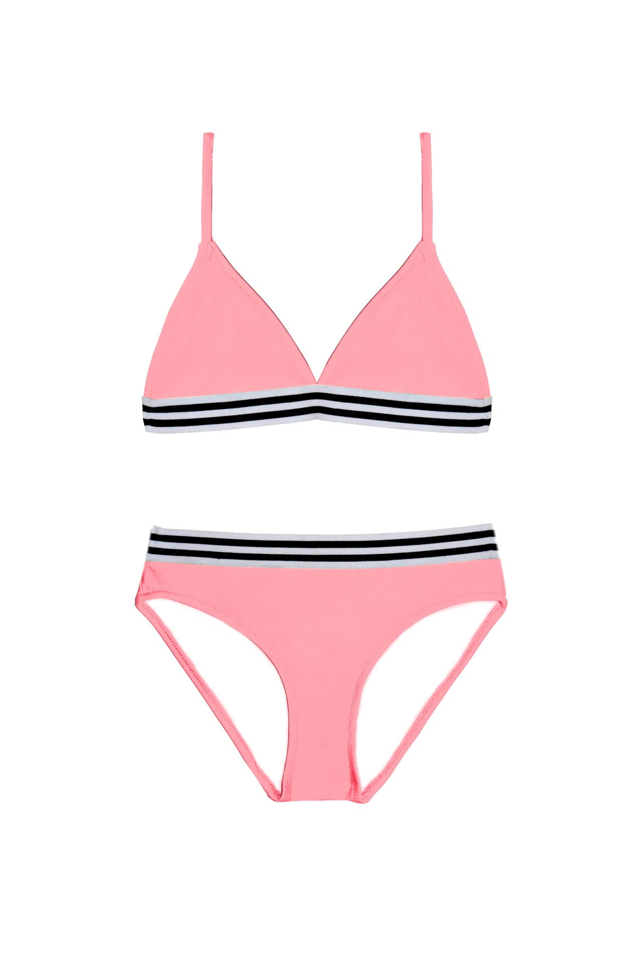 Salty Ink Girls Tri Bikini Set - Salty Plains