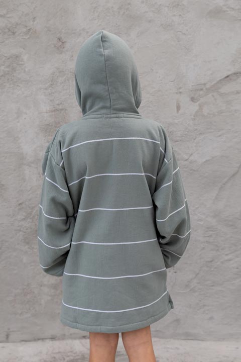 Salty Ink Kids Beach Zip Hoodie - Salty