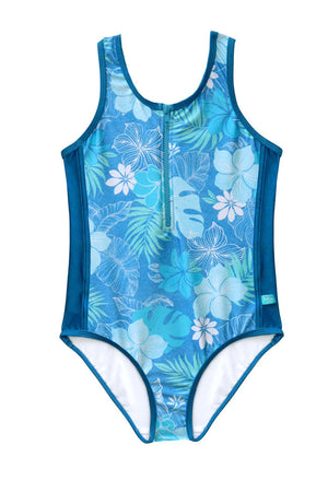 Salty Ink Girls One Piece - Tropicana