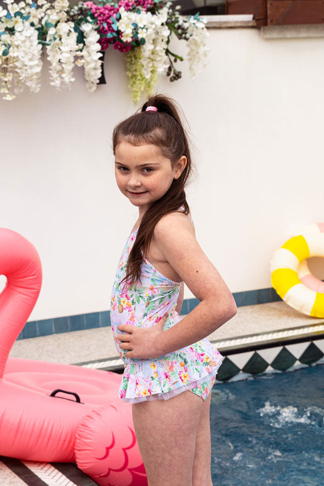 Salty Ink Toddler Girls One Piece - Miss Vacay