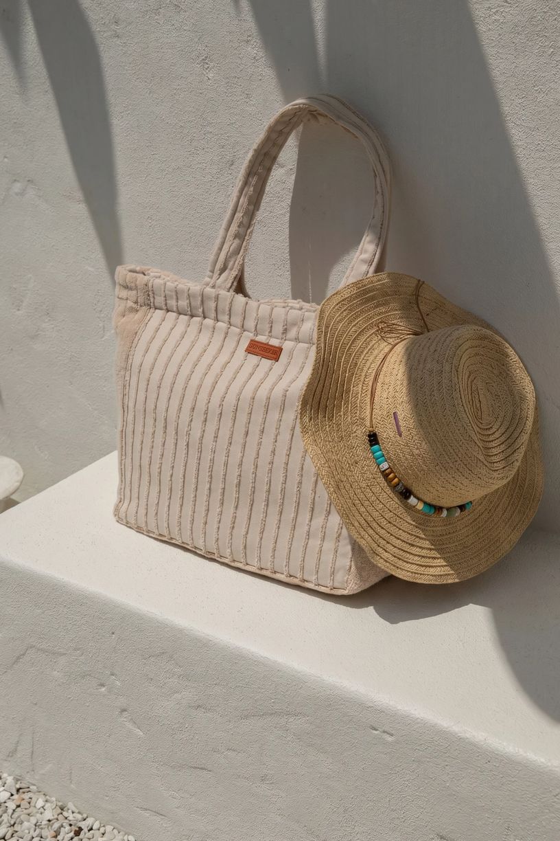 Sunseeker White Lotus Hat - Tan