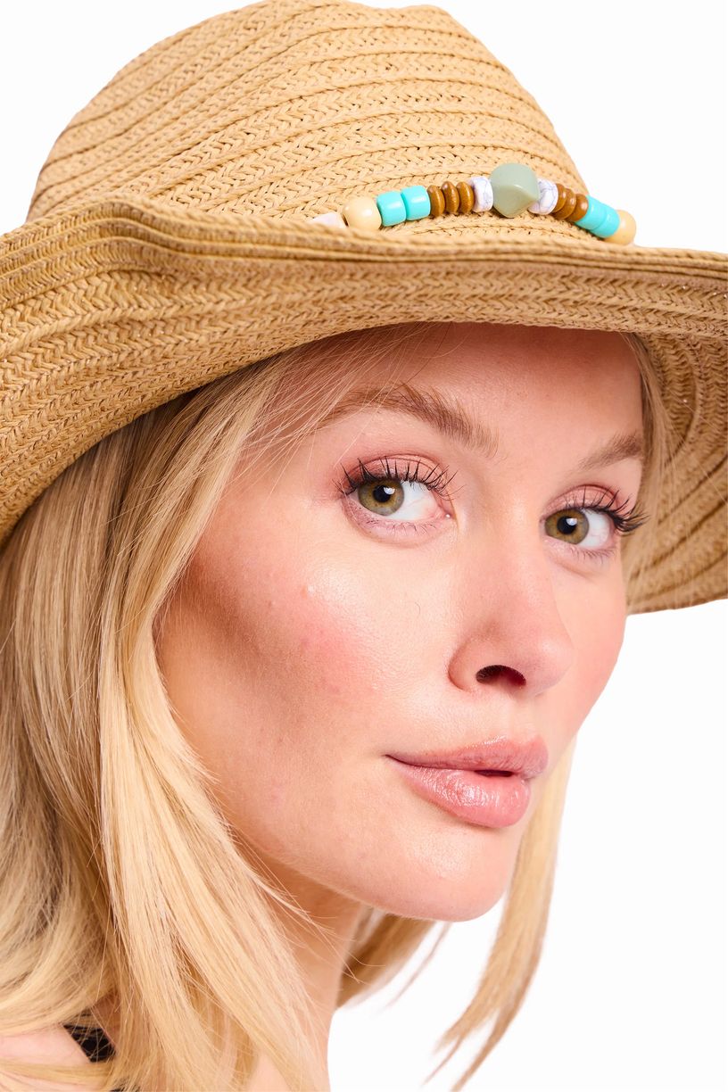 Sunseeker White Lotus Hat - Tan