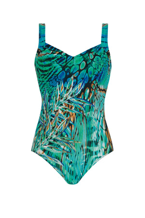 Sunflair D-Cup One Piece - Night Blue Turquoise