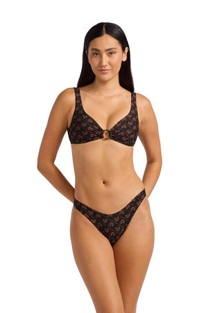 Seafolly Multifit Ring Front Tank - Batik Bloom