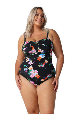 Capriosca Twist Bandeau One Piece - Malibu