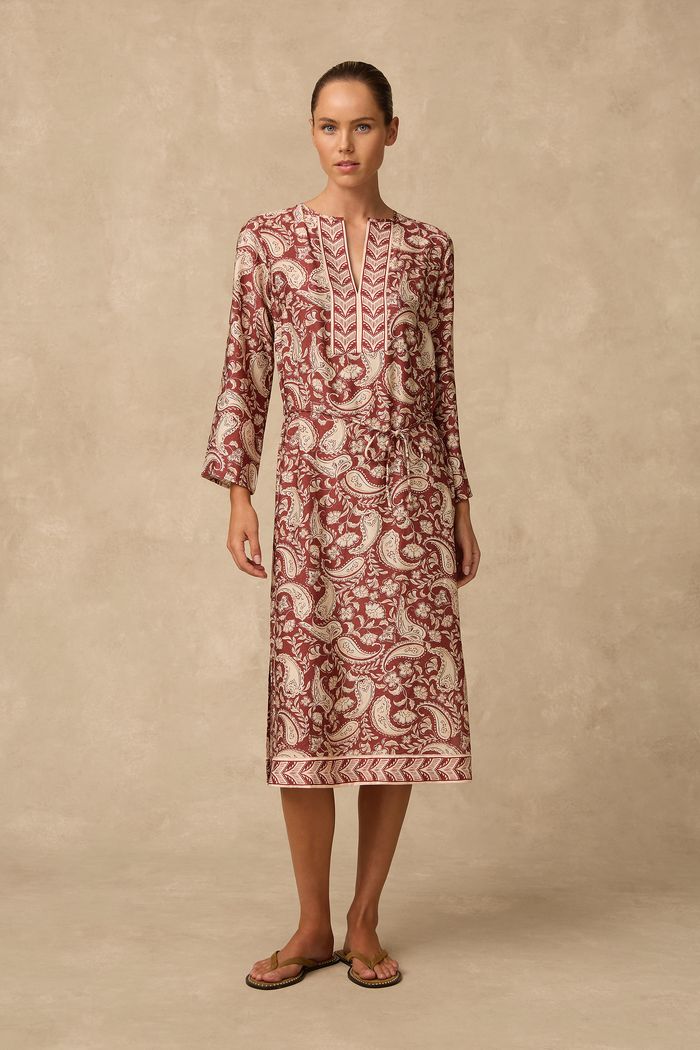 Monte & Lou Long Kaftan - Luna