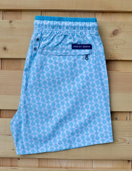 Pier St Barth Mens Pier Swim Short