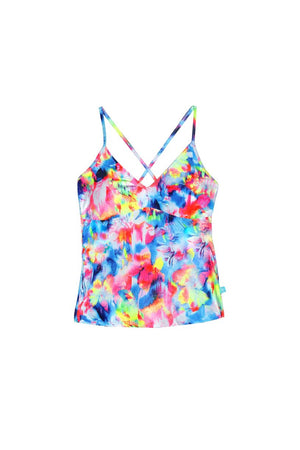 Salty Ink Ladies Singlet - Summer Sunset