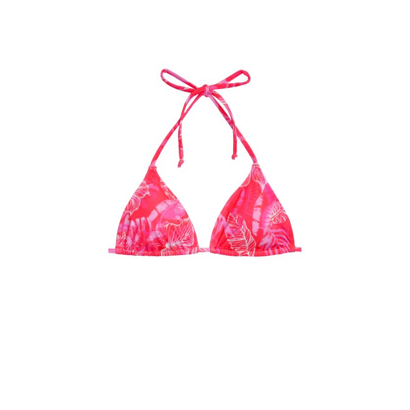 Salty Ink Ladies Slide Triangle Top - Waikiki Red
