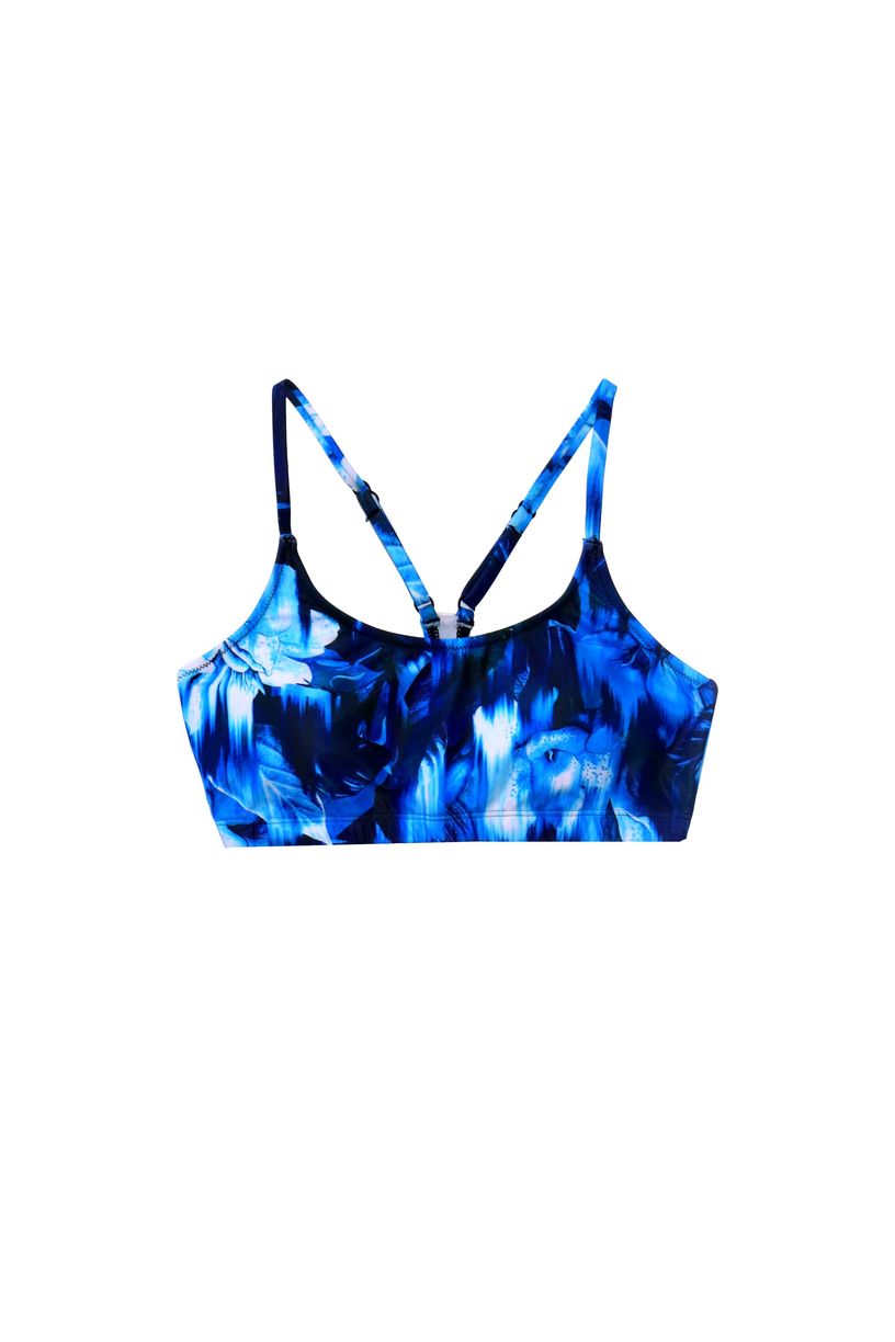 Salty Ink Ladies Crop Top - Summer Sunset