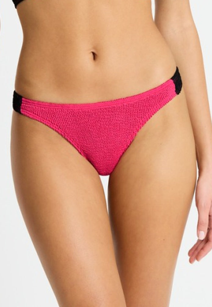 Bond-eye Splice Sinner Brief - Raspberry Black