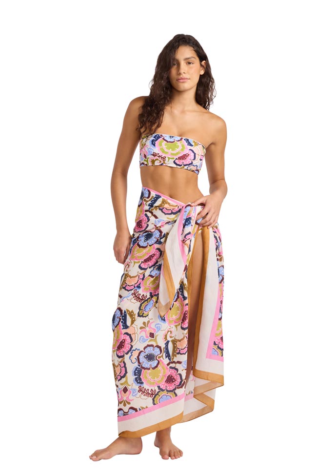 Seafolly Floral Sarong - Sea Blossom
