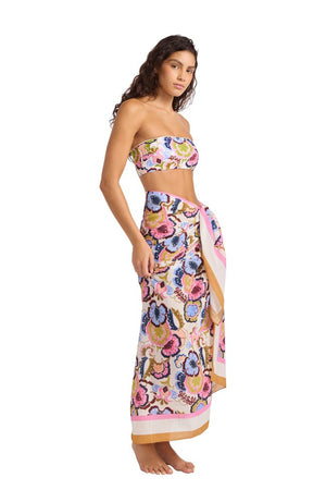 Seafolly Floral Sarong - Sea Blossom