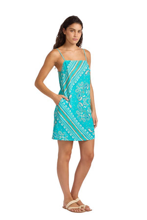 Seafolly Mini Bandeau Dress - Drift Club Bandana