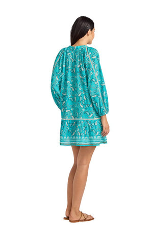 Seafolly Ladder Sleeeve Dress - Drift Club Bandana