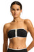 Seafolly Zip Front Bandeau - Beach Bound