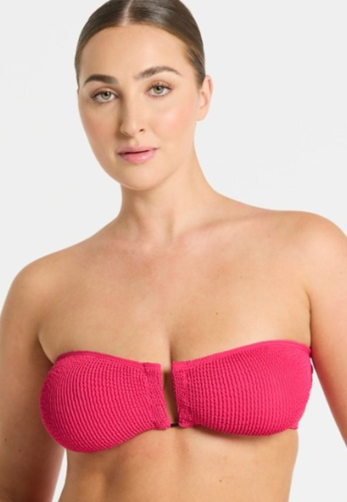 Bond-eye Blake Bandeau - Raspberry Recycled