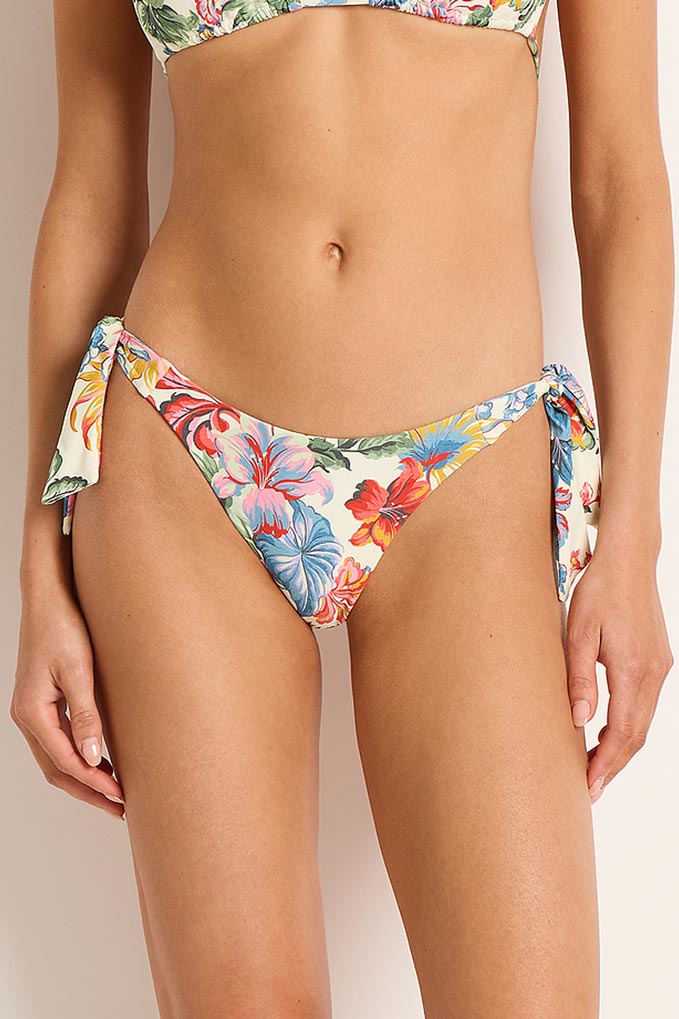 Monte & Lou Bagged Out Tie Side Pant - Marisol