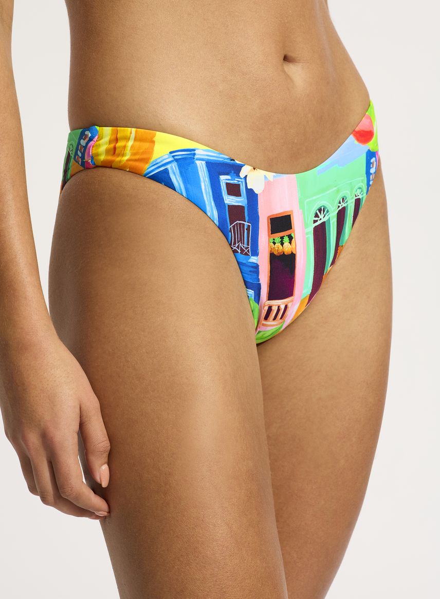 Seafolly High Cut Pant - Cuba