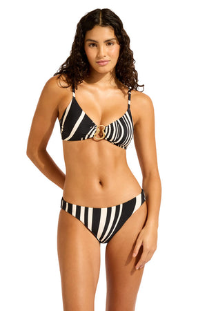 Seafolly Reversible Hipster Pant - Coastline