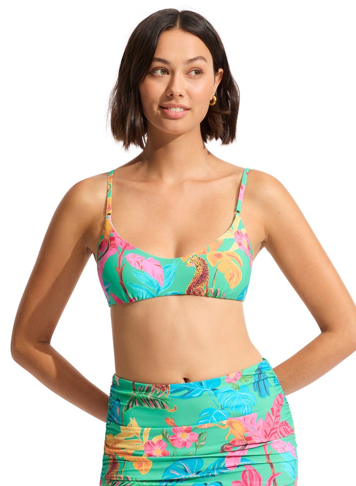 Seafolly Bralette - Tropica