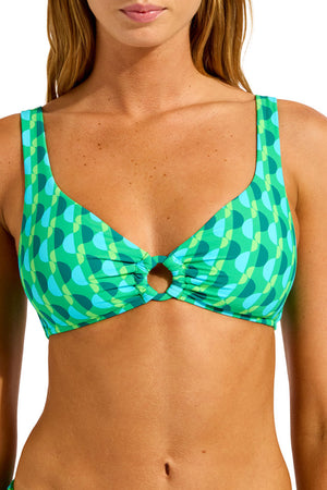 Seafolly Ring Front Tank - Sorrento