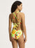 Seafolly Ladies Ruched Side Retro Pant - Tropique