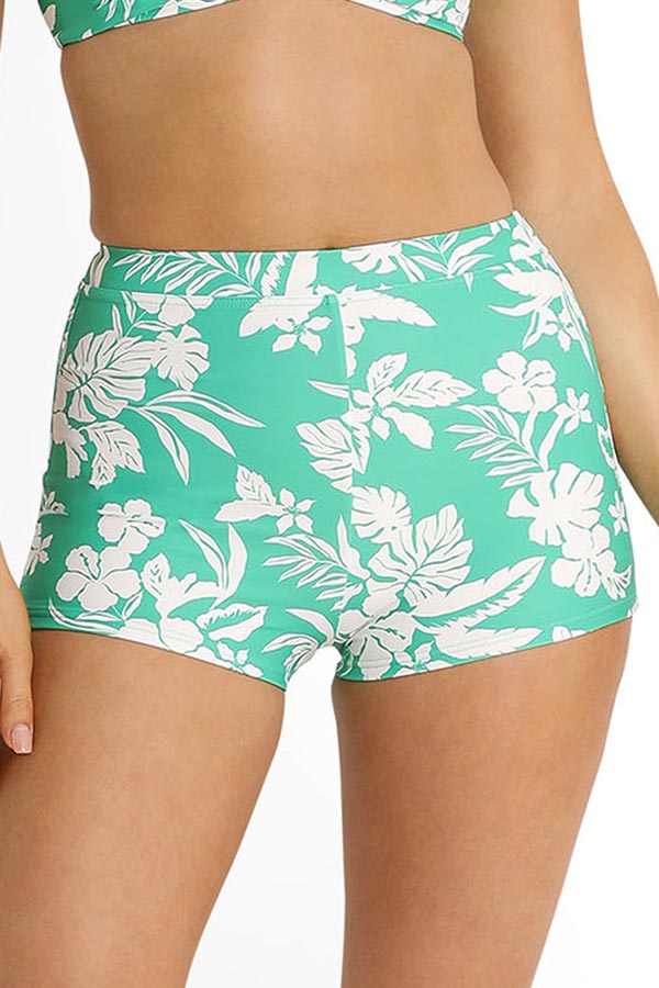 Sunseeker High Waist Boyleg Pant - Island Girl