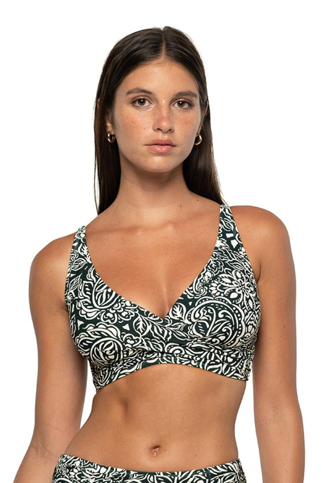 Niptuck Louise Multifit Bikini Top - Serigraph