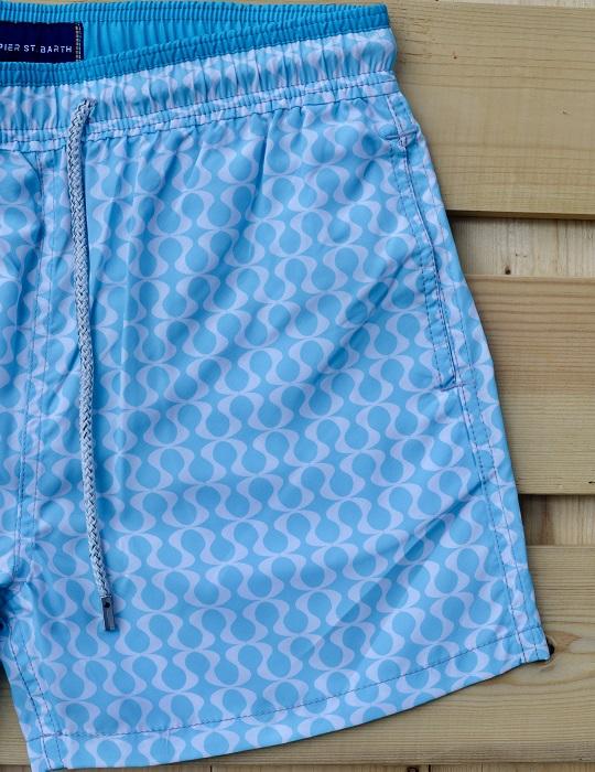 Pier St Barth Mens Pier Swim Short