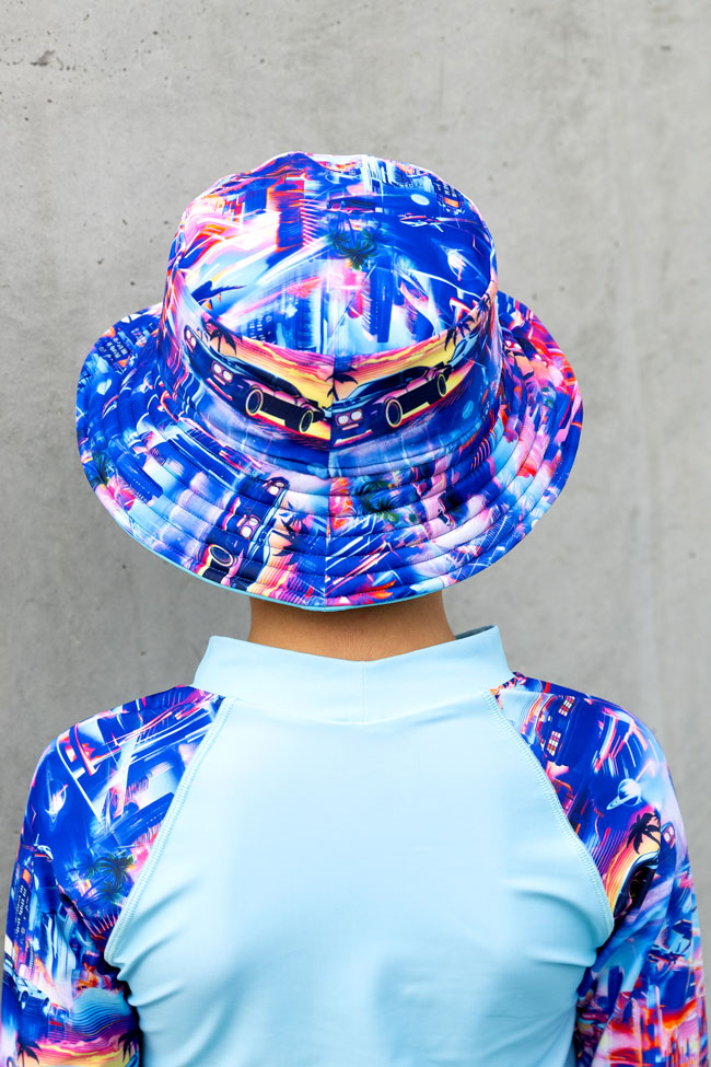 Salty Ink Boys Sunhat - Arcade