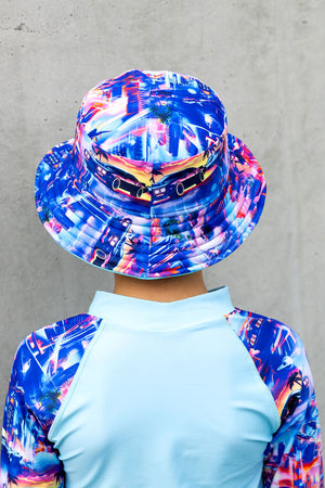 Salty Ink Boys Sunhat - Arcade