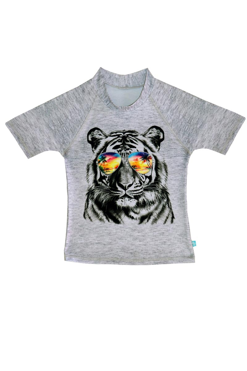 Salty Ink Little Mister Short Sleeve Rashvest - Miami Beach