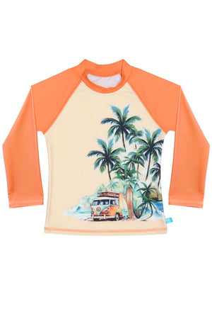 Salty Ink Little Mister Long Sleeve Rashvest - Coastal Camper