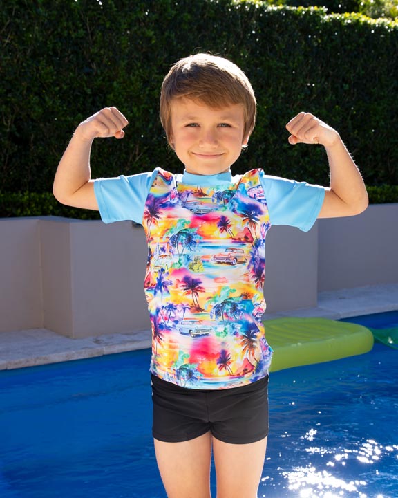 Boys Rashies | Kids Long Sleeve Surf Rashies Australia | Splish Splash ...