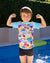 Salty Ink Little Mister Short Sleeve Rashvest Set - Miami Beach