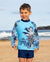 Salty Ink Boys L/S Rashvest Set - Urban Jungle