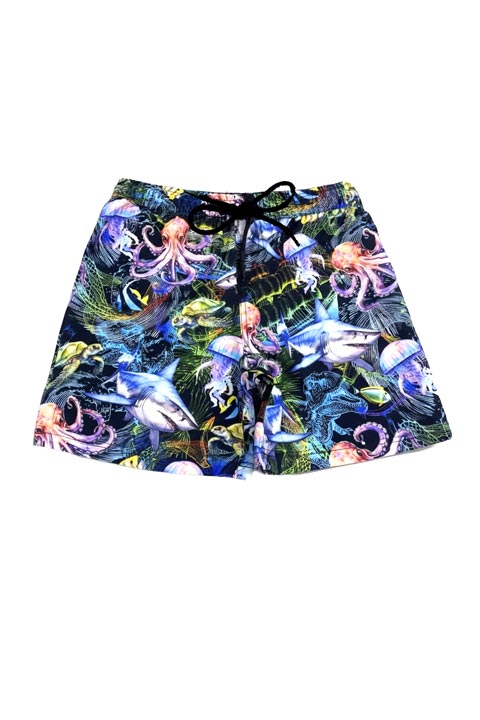 Salty Ink Little Mister Boardie - Marina Mirage