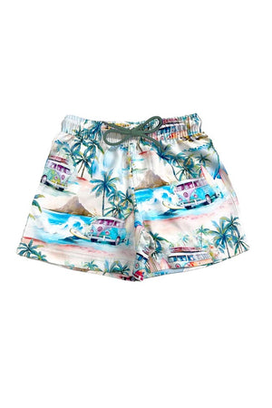 Salty Ink Little Mister Boardie - Coastal Camper