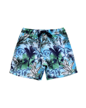 Salty Ink Boys Boardie - Urban Jungle