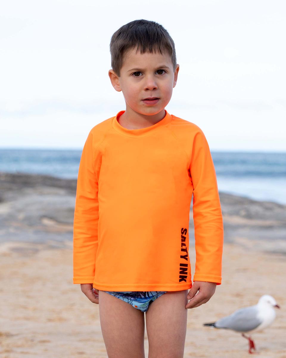 Boys Rashies | Kids Long Sleeve Surf Rashies Australia | Splish Splash ...