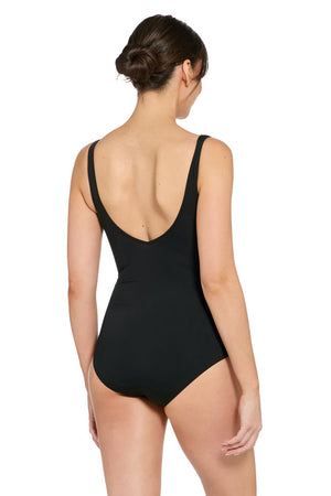 Zoggs Wrap Front One Piece - Mystic
