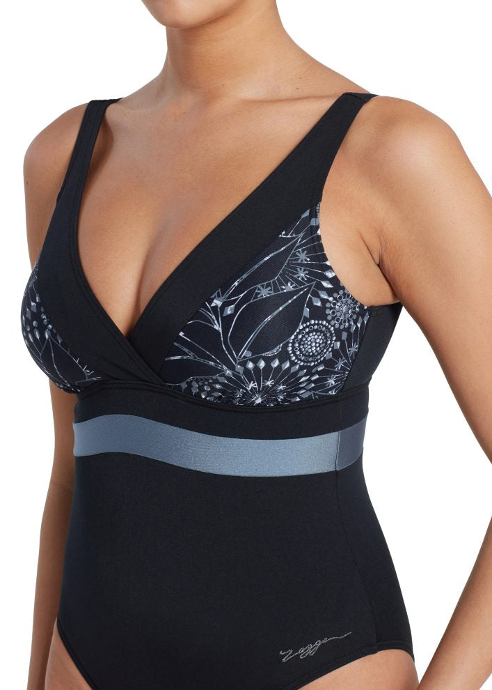 Zoggs Square Back One Piece Women - Stellar