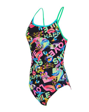 Zoggs Starback Ladies One Piece - Joyful