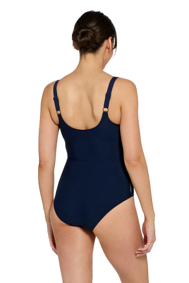 Zoggs Sandon Adjustable Scoopback One Piece - Circus