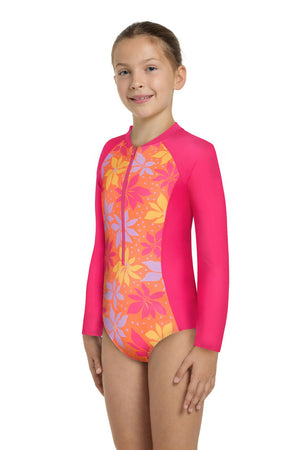 Zoggs Junior Girls Paddle Suit - Waikiki